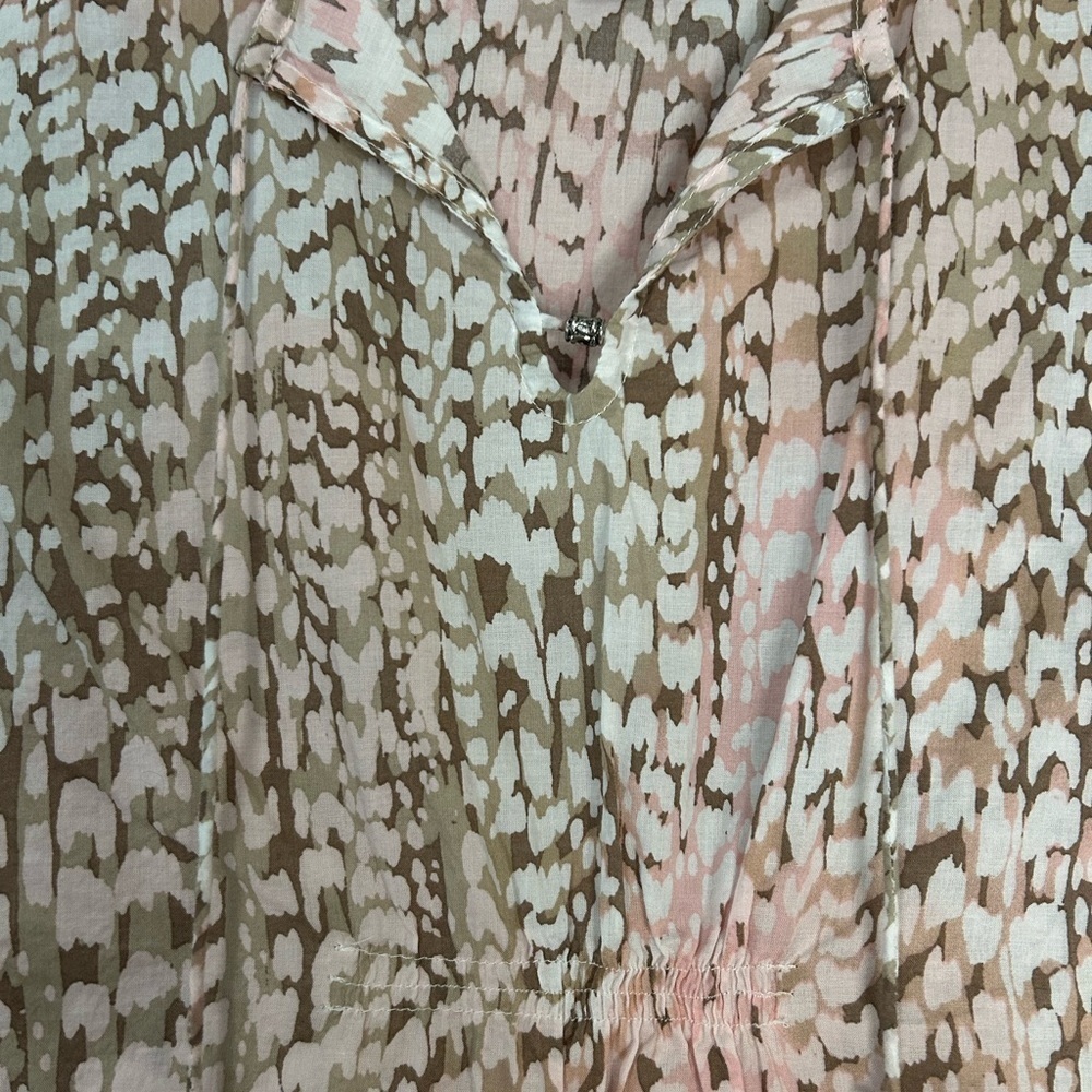 Women's Liz & Co Pink and Brown Top, Size S - Picture 2 of 8